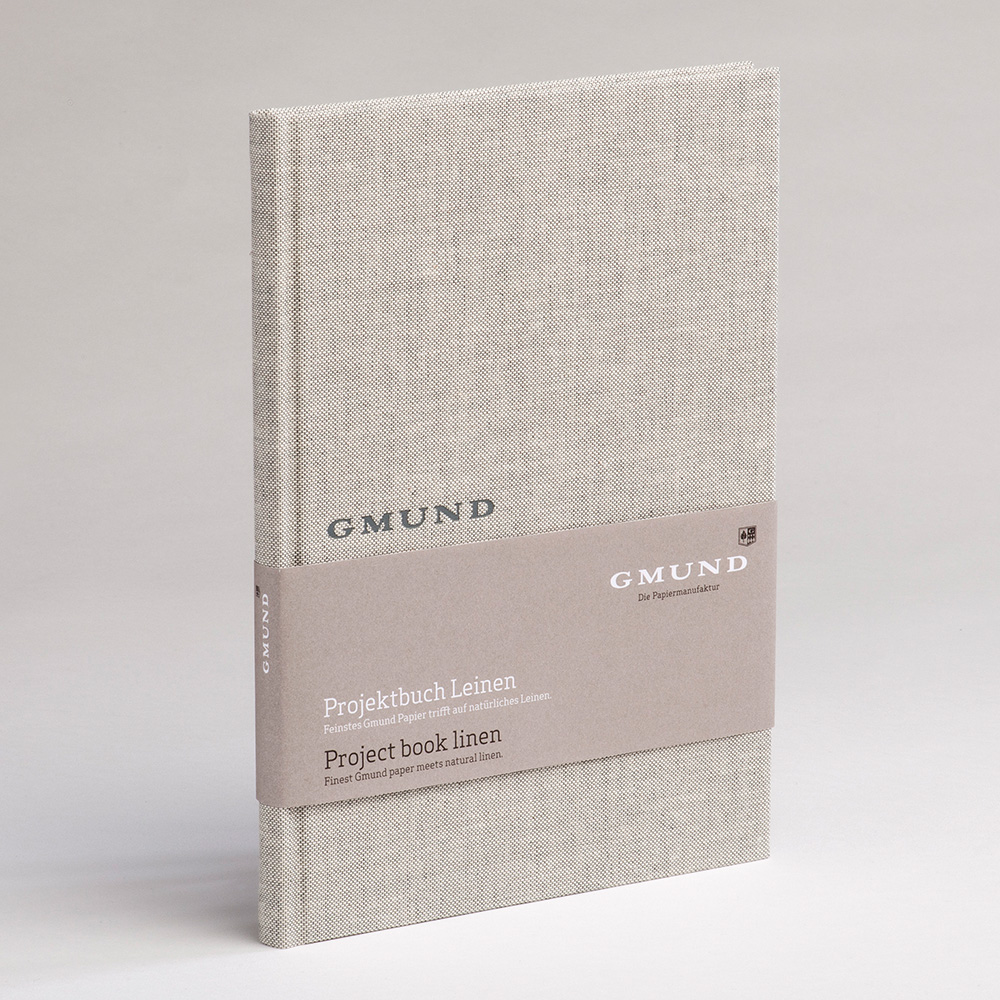 Gmund Projektbuch Leinen - Midi+ shade