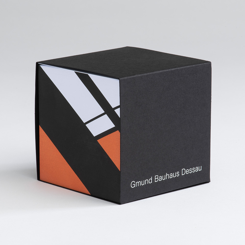 Gmund Bauhaus Dessau Cube - Orange
